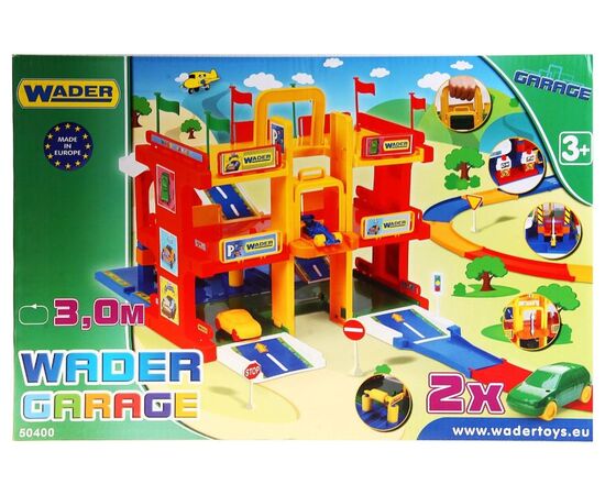 Игровой набор WADER Kid Cars с дорогой 3 м