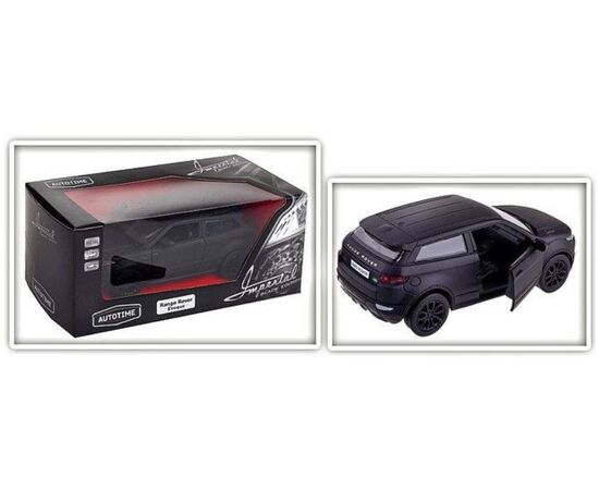 Машинка сувенирная Autotime "Range Rover Evoque", Black Edition