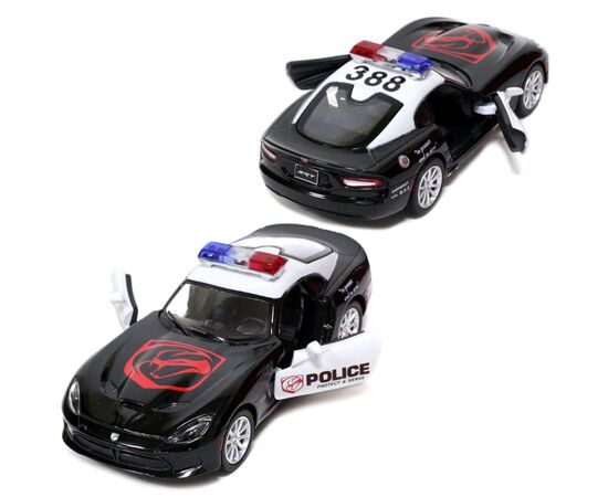 Машинка сувенирная Viper GTS Police, в индивидуальной коробке