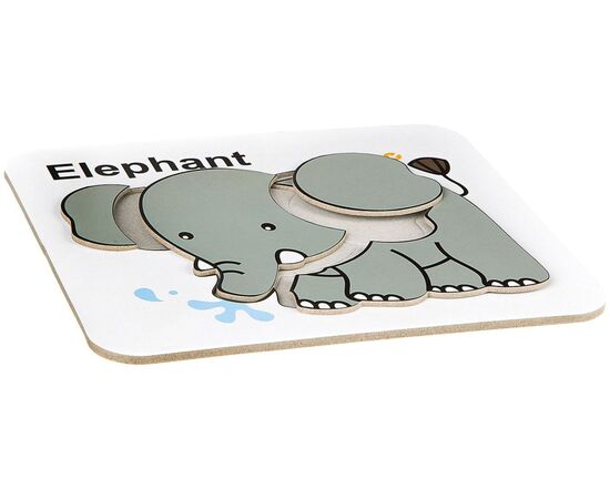 Многоразовая водная раскраска и пазл "Слон"