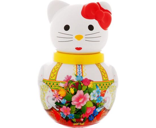 Неваляшка большая "Кошечка Маркиза", 26 см