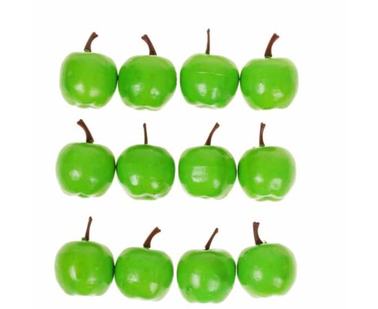 Счетный материал "Зеленое яблоко" 12шт