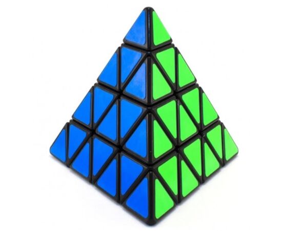 Головоломка пирамидка "ShengShou Pyraminx" 4 на 4, черный