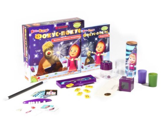 Игровой набор "12 фокусов с Машей"