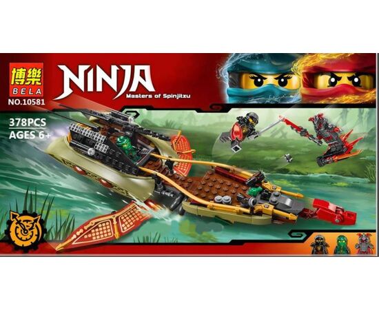 Конструктор Bela "Ninja" 378 деталей