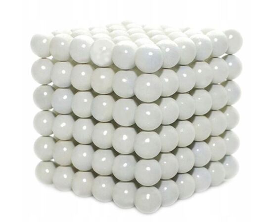 Неокуб, 216 шариков по 5 мм, цвет белый