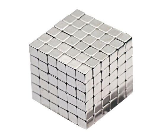 Неокуб "Тетракуб", 216 кубиков по 5 мм, цвет стали