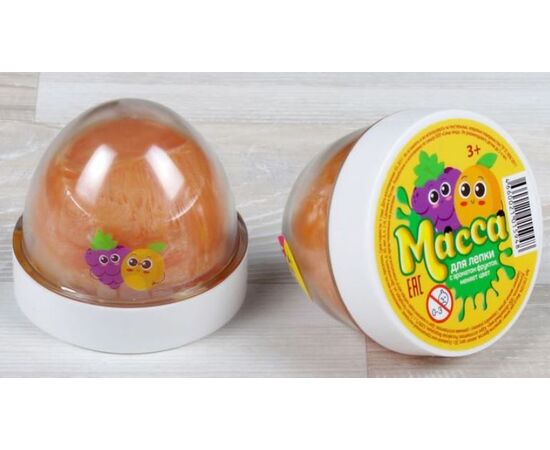 Жвачка для рук с ароматом фруктов 50 г, меняет цвет