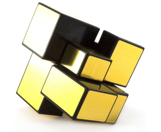 Головоломка "ShengShou Mirror Blocks" 2 на 2, зеркальный золото