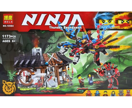 Конструктор Bela "Ninja" 1173 детали