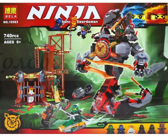 Конструктор Bela "Ninja" 740 деталей