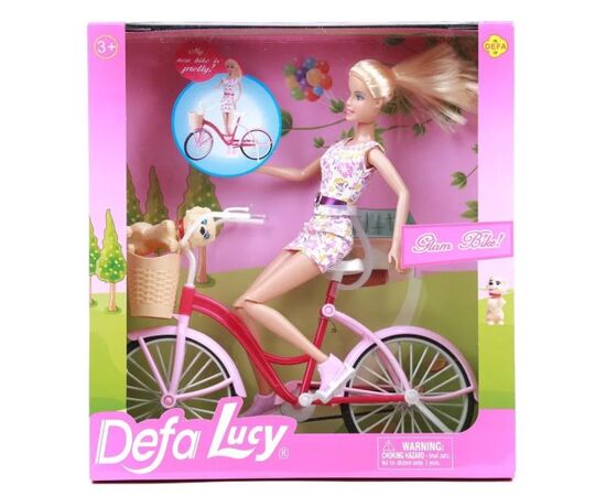 Кукла DEFA Lucy "Велопрогулка"