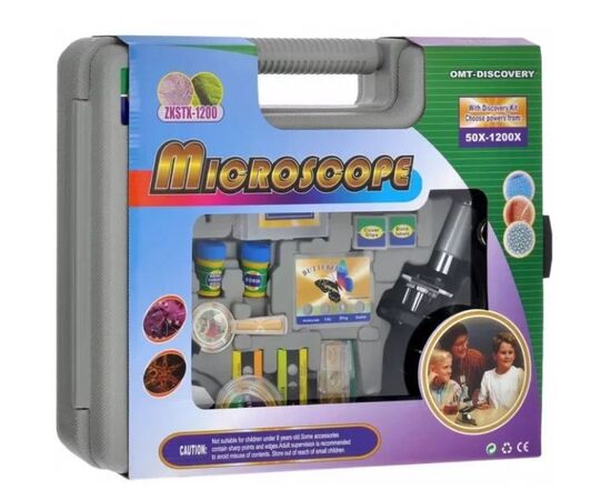 Микроскоп, 60 предметов