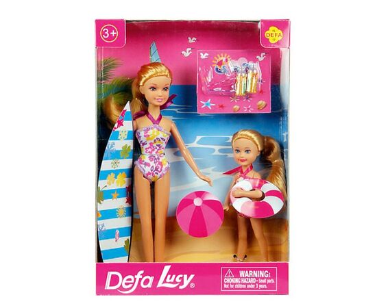 Набор кукол DEFA Lucy "На пляже"