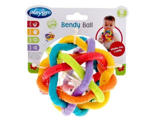 Резиновый шар Playgro "Bendy ball"