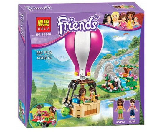 Конструктор Bela Friend "Воздушный шар", 260 деталей