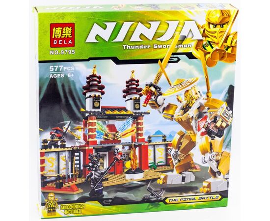 Конструктор Bela "Ninja" 577 деталей
