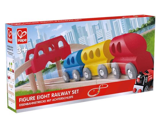 Железная дорога Hape "Figure eight railway set"