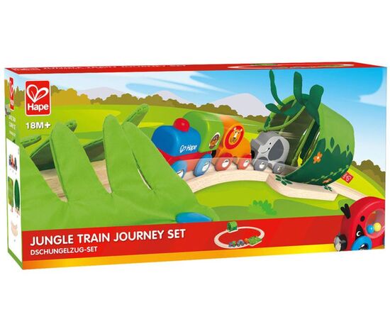 Железная дорога Hape "Jungle train journey set"