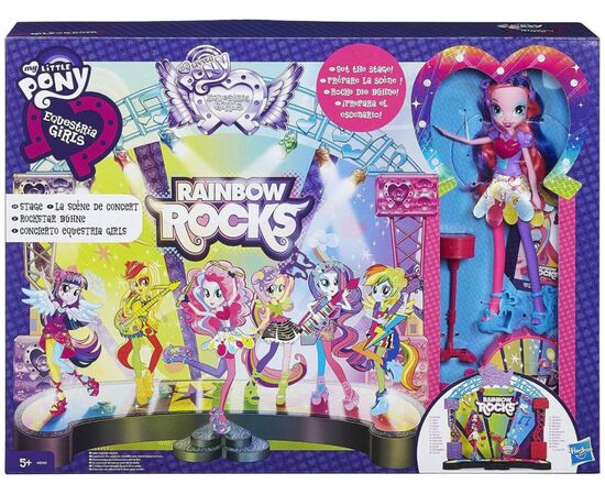 Игровой набор "Кукла + сцена. My Little Pony"