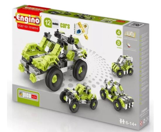 Конструктор Engino 12 в 1 "Автомобиль"