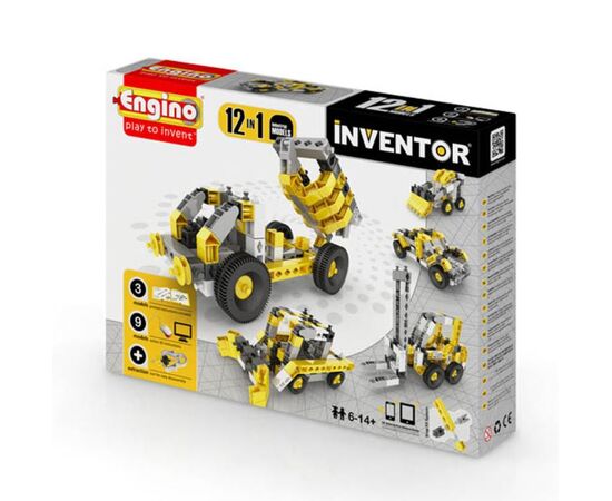 Конструктор Engino 12 в 1 "Спецтехника"