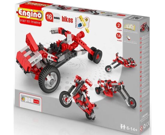 Конструктор Engino 16 в 1 "Мотоциклы"