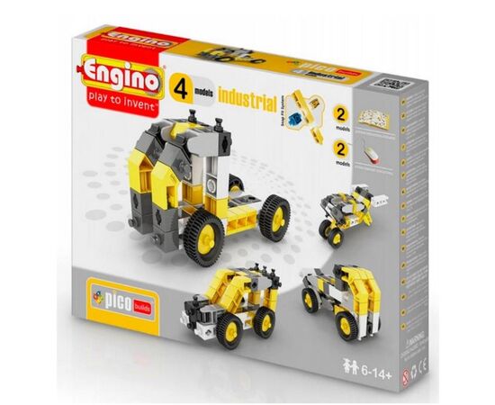 Конструктор Engino 4 в 1 "Спецтехника"