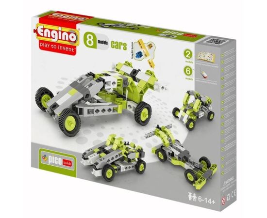 Конструктор Engino 8 в 1 "Автомобили"