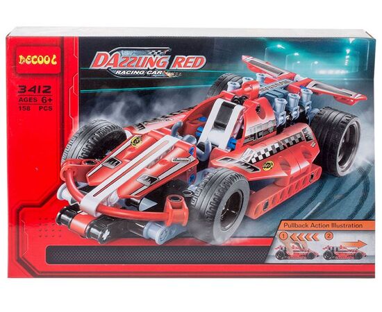 Конструктор с инерционным механизмом "Racer Off-Roader" 158 деталей