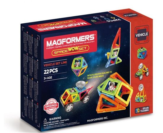 Магнитный конструктор "Magformers" Space Wow Set 22 pcs
