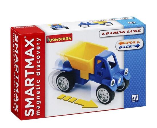 Магнитный конструктор Smart Max "Грузовичок Люк"