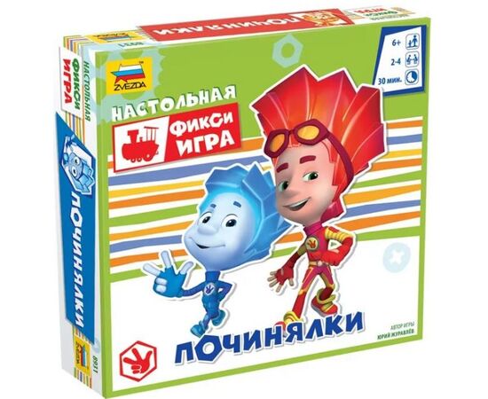 Обучающая настольная игра "Фиксики. Починялки"