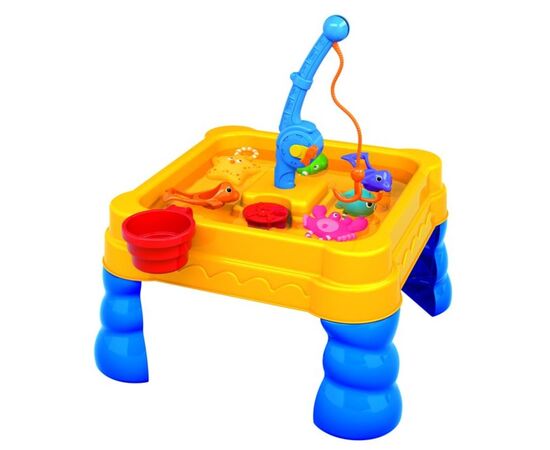 Столик для игр с песком и водой "Веселая рыбалка"
