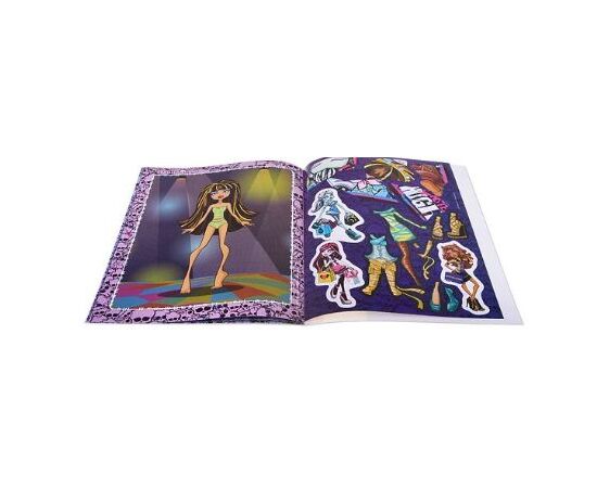 Альбом с многоразовыми наклейками "Monster High"