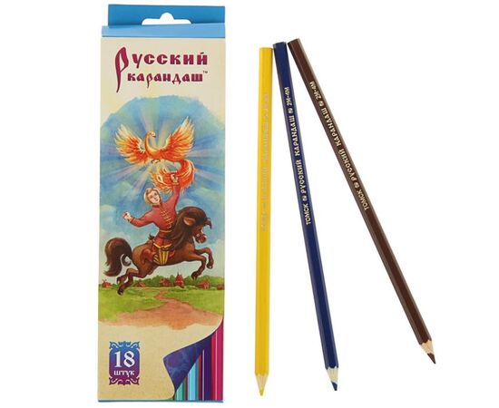 Карандаши "Русский карандаш" 18 цветов