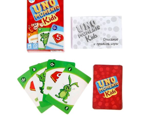 Карточная игра "UNO momento kids"