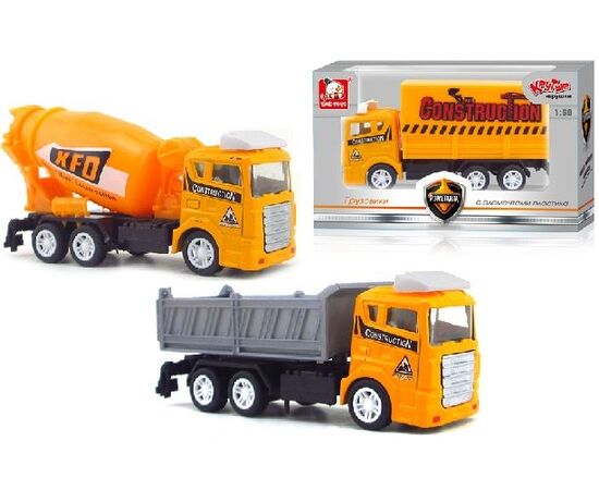 Машинка металлическая "Строительная", 1:60