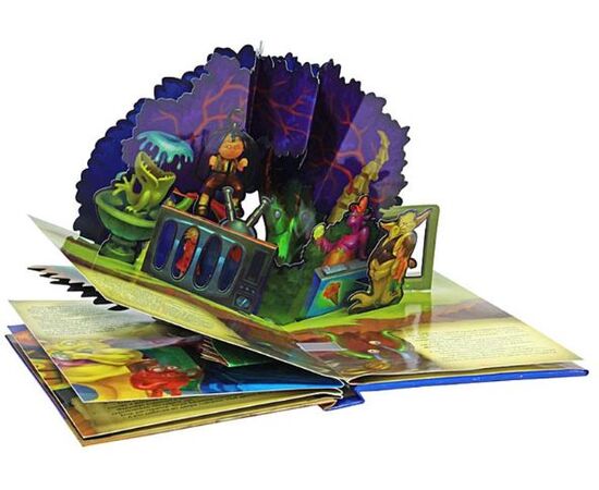 Музыкальная книга с объемными картинками "Замок с привидениями"