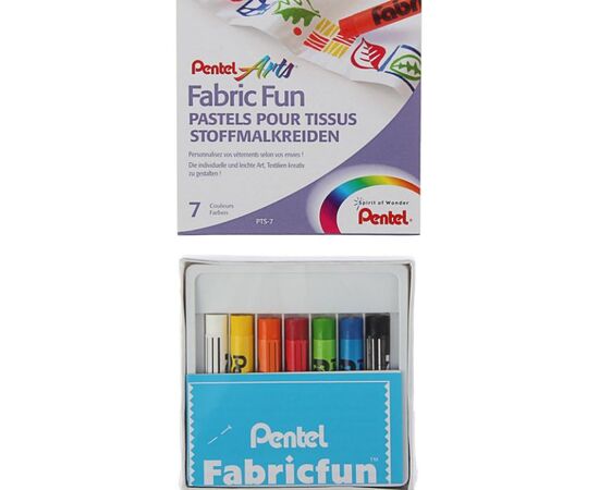 Пастель по ткани "Fabric Fun" 7 цветов