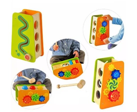 Развивающая стучалка 6 в 1" I'm Toy