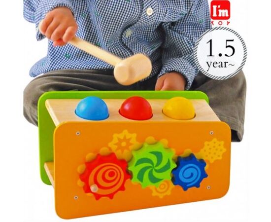 Развивающая стучалка 6 в 1" I'm Toy