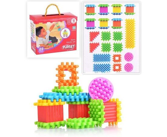 Конструктор для малышей "Playset" 20 деталей