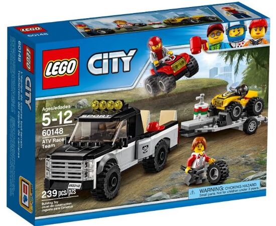 Конструктор Lego City "Гонки на квадроциклах"