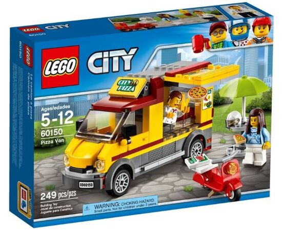 Конструктор Lego City "Кафе на колесах и скутер"
