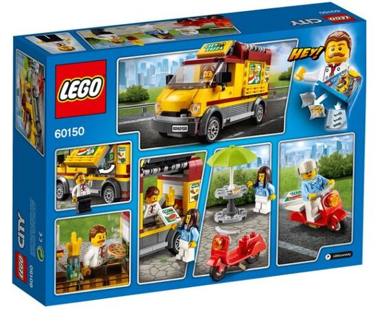 Конструктор Lego City "Кафе на колесах и скутер"