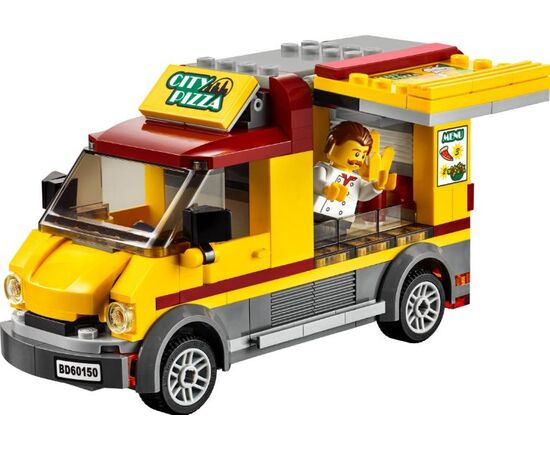 Конструктор Lego City "Кафе на колесах и скутер"