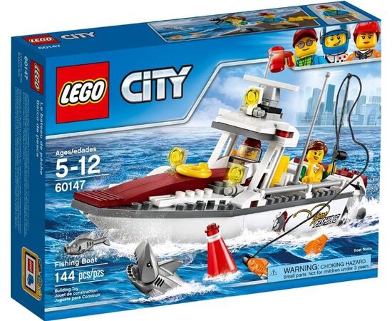 Конструктор Lego City "Катер"