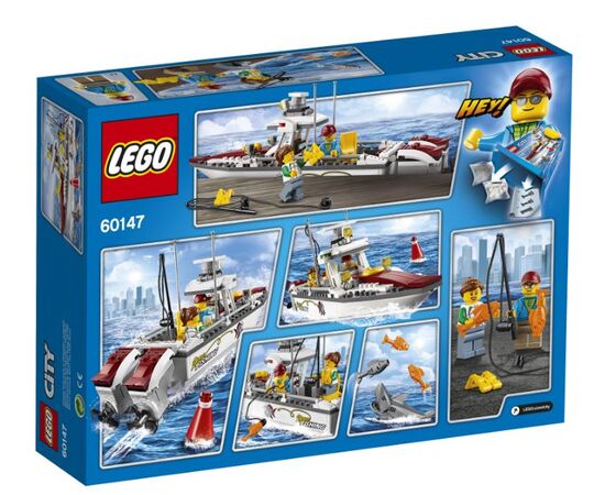 Конструктор Lego City "Катер"