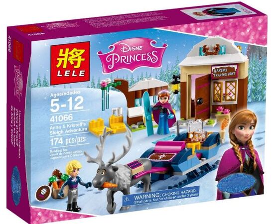Конструктор Lele "Холодная сердцем", 180 деталей